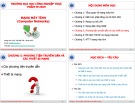 Bài giảng Mạng máy tính: Chương 5 - ThS. Phạm Nguyễn Huy Phương
