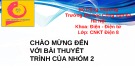 Bài thuyết trình thiết bị bảo vệ