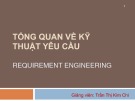 Bài giảng Thu nhận yêu cầu: Chương 1 - Trần Thị Kim Chi