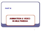 Lecture Part 3: Animation & video in multimedia