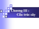 Bài giảng Cấu trúc dữ liệu - Chương 3: Cấu trúc cây