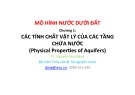 Bài giảng Mô hình nước dưới đất: Chương 1 - TS. Nguyễn Mai Đăng