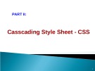 Bài giảng Multimedia - Phần 2: Casscading Style Sheet - CSS