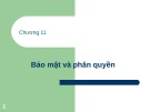 Bài giảng SQL Server 2008: Chương 11 - Trần Thị Kim Chi