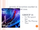 Corporate presentation: Growth of securities market in Viet Nam