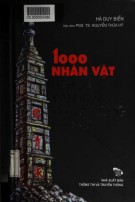  1000 nhân vật lịch sử - văn hóa thăng long: phần 2