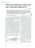 Nhìn lại thương mại Việt Nam sau 8 năm gia nhập WTO