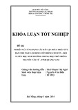 Khóa luận tốt nghiệp: Nghiên cứu ứng dụng các bài tập phát triển sức bật cho nam vận động viên bóng chuyền - Đội tuyển học sinh trường trung học phổ thông Nguyễn Văn Cừ -Tỉnh Quảng Nam