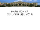 Bài giảng Phân tích và xử lý dữ liệu với R: Bài thực hành 1 - Học viện Ngân hàng