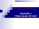 Bài giảng Lập trình hướng đối tượng: Chương 1 - Trần Thị Huế