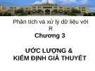 Bài giảng Phân tích và xử lý dữ liệu với R: Bài thực hành 5 - Học viện Ngân hàng