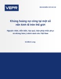 Khủng hoảng nợ công tại một số nền kinh tế trên thế giới: Nguyên nhân, diễn biến, hậu quả, biện pháp khắc phục và những hàm ý chính sách cho Việt Nam