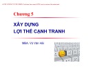 Bài giảng Quản trị chiến lược: Chương 5 - Vũ Văn Hải