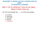 Phân biệt và tránh các bẫy thường gặp khi dùng to infinitive & gerund