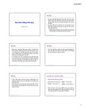 Bài giảng Kinh tế lượng: Bài 9 - Lê Minh Tiến