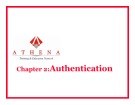 Lecture Security+ Certification: Chapter 2 - Trung tâm Athena