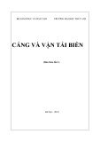 Bài giảng Cảng và vận tải biển