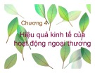 Bài giảng Chính sách thương mại quốc tế: Chương 4 - Mai Thị Phượng