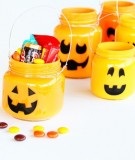 Trang trí Halloween từ những chiếc lọ cũ chưa bao giờ dễ đến vậy