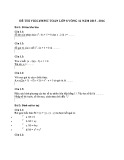 Đề thi Violympic Toán lớp 8 vòng 16 năm 2015-2016