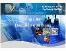 Bài giảng Tổng quan đấu thầu qua mạng