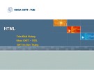 Bài giảng HTML - Trần Khải Hoàng