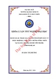 Khóa luận tốt nghiệp Kinh tế và phát triển: Đánh giá sự tham gia của người dân đến đầu tư phát triển hạ tầng giao thông nông thôn tại xã Bắc Thành, huyện Yên Thành, tỉnh Nghệ An