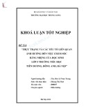 Luận văn tốt nghiệp: Thực trạng và các yếu tố liên quan ảnh hưởng đến việc chăm sóc răng miệng của học sinh lớp 5 trường tiểu học Tiên Dương, Đông An, Hà Nội