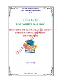 Khóa luận tốt nghiệp: Thực trạng đấu thầu xây lắp của công ty cổ phần Xây dựng Giao thông Thừa Thiên Huế