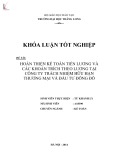 Khóa luận tốt nghiệp: Hoàn thiện kế toán tiền lương và các khoản trích theo lương tại Công ty TNHH Thương mại và Đầu tư Đông Đô