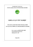 Khóa luận tốt nghiệp Hệ thống thông tin địa lý: Ứng dụng GIS hỗ trợ phân tích đặc điểm tai nạn giao thông tại thành phố Hồ Chí Minh