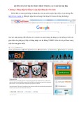 Hướng dẫn sử dụng phần mềm Vnedu
