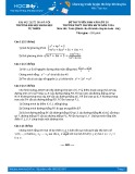 Đề thi tuyển sinh lớp 10 môn Toán (Chuyên) năm 2015-2016 - THPT Chuyên KHTN