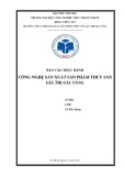 Báo cáo thực hành: Công nghê sản xuất sản phẩm thủy sản giá trị gia tăng