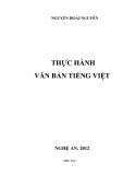 Giáo trình Thực hành văn bản Tiếng Việt (Phần 1) - TS. Nguyễn Hoài Nguyên