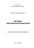 Luận án Tiến sĩ Văn học Việt Nam: Biểu tượng đá trong truyền thuyết dân gian Việt Nam