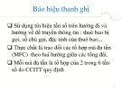 Bài giảng Hệ thống báo hiệu - Chương 2: Báo hiệu thanh ghi