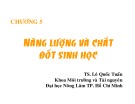 Bài giảng môn Công nghệ sinh học môi trường: Chương 5 - TS. Lê Quốc Tuấn