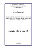 Luận án Tiến sĩ Kinh tế: Mối quan hệ giữa chất lượng dịch vụ đào tạo với sự hài lòng và mức độ trung thành của sinh viên trong đào tạo từ xa E-learning