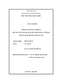 Luận án Tiến sĩ ngành Kinh tế quốc tế: Chính sách công nghiệp ở một số nước thành viên Liên minh Châu Âu trong những thập niên đầu thế kỷ XXI