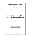 Lâm nghiệp, giảm nghèo và sinh kế nông thôn ở Việt Nam