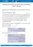 Hướng dẫn giải bài tập ôn tập học kỳ 2 trang 207 SGK Sinh 8