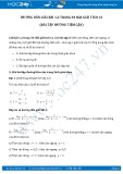 Hướng dẫn giải bài 1,2 trang 30 SGK Giải tích 12