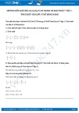Hướng dẫn giải bài 54,55,56,57,58 trang 30 SGK Đại số 7 tập 1