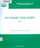  kỹ thuật hóa dược (tập 1): phần 2