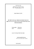 Luận văn Thạc sĩ Dân tộc học: Tri thức dân gian trong đánh bắt hải sản hiện nay của cư dân xã Ngư Lộc, huyện Hậu lộc, tỉnh Thanh Hóa