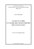 Luận văn tốt nghiệp đại học: Cải tiến xử lý nhiễu của tín hiệu điện tim bằng phép biến đổi Wavelet Packet