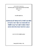 Luận văn tốt nghiệp đại học: Đánh giá kỹ thuật xử lý phổ cải tiến áp dụng cho việc xác định bề dày nhiều loại vật liệu Z khác nhau bằng phương pháp Monte Carlo