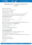 Hướng dẫn giải bài 1,2,3 SGK trang 13 Đại số lớp 10