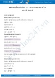 Hướng dẫn giải bài 1,2,3 trang 18 SGK Đại số 10